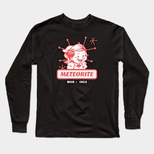 Meteorite Collector "Meteorite Moon Child" Meteorite Long Sleeve T-Shirt